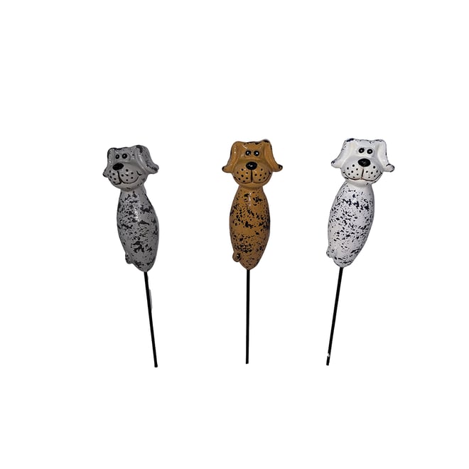 Tall Dog Mixed Corflute 5X4.5X25cm