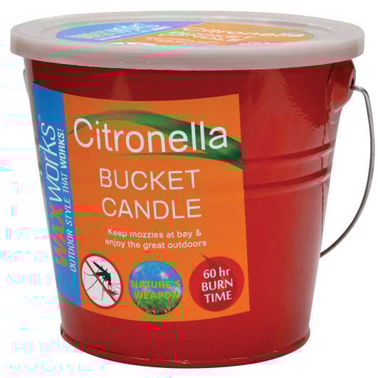 Citronella Metal Bucket Candle