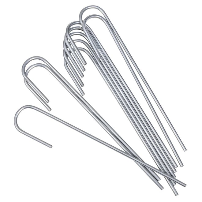 200mm Poly Pipe Metal Stakes 10 Pack