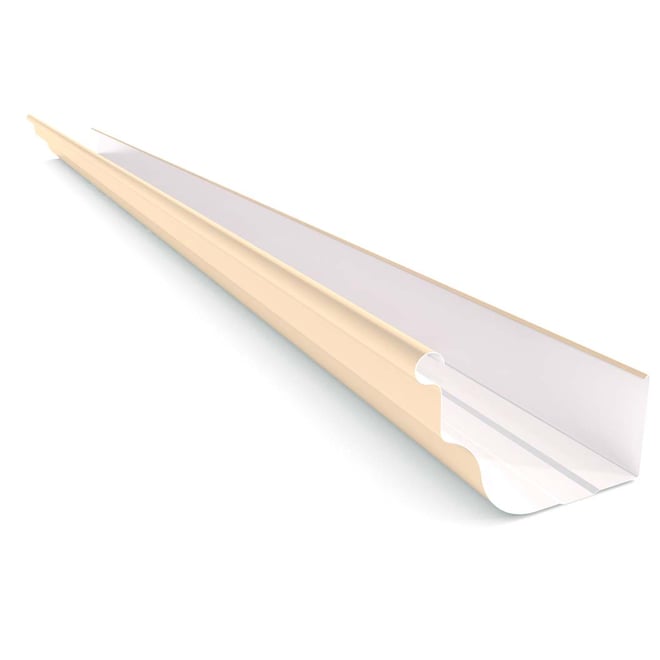 OG Gutter 125 Ribbed Smooth Cream