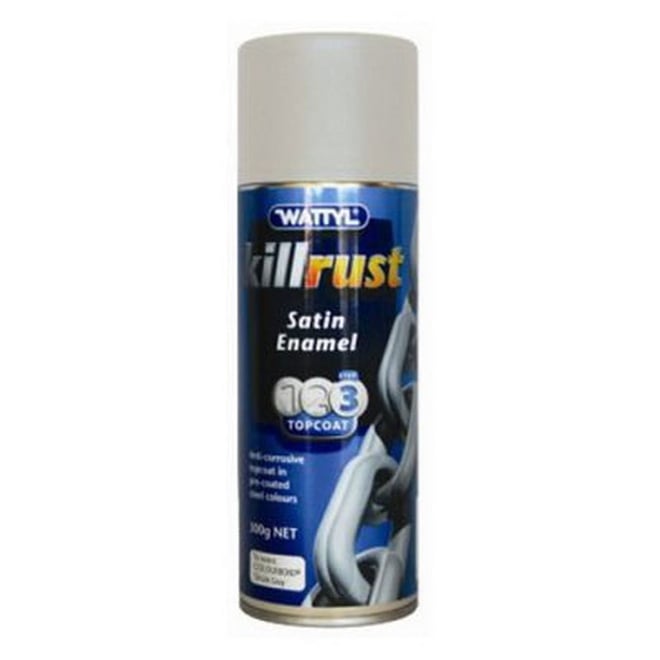 Killrust Enamel Satin Colorbond Shale Grey Aerosol 300G