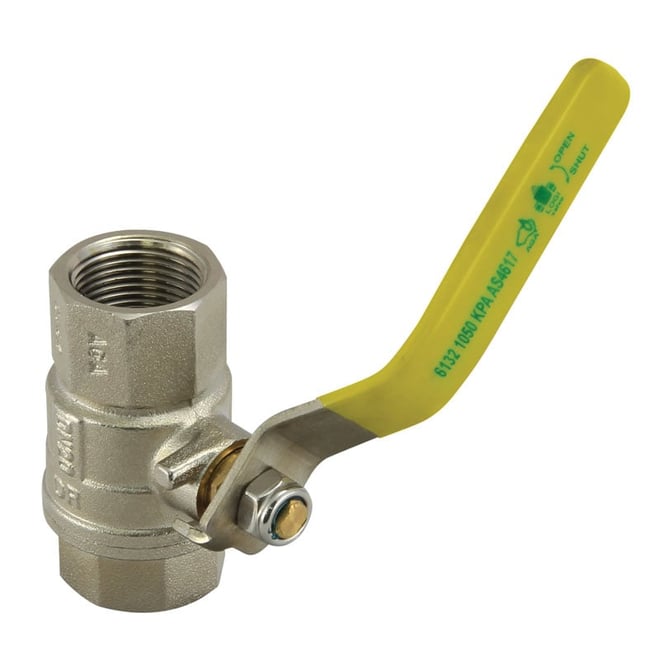 AGA Approved 15mm Ball Valve F&F