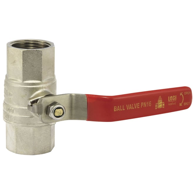 Brass Ball Valve LH FxF - 20mm