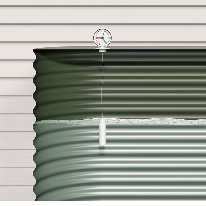 Rainwater Tank Level Gauge
