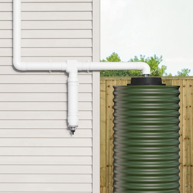 First Flush Max with Catch-All Tee 90mm