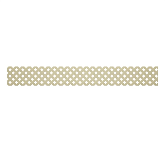 Plastic Lattice 300x2345 Smooth Cream