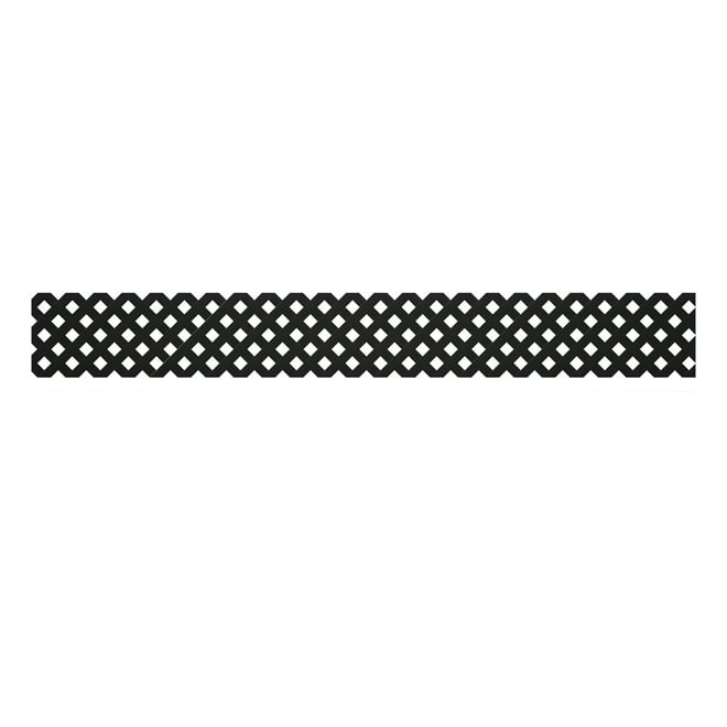 Plastic Lattice 300x2345 Slate Grey