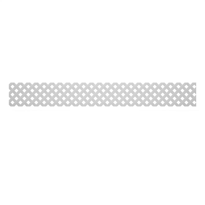 Plastic Lattice 300x2345 White