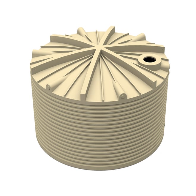 Round Poly Tank 31822L Mist Green