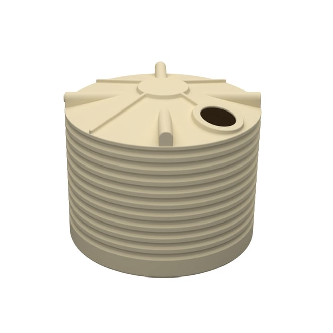 Squat Round Poly Tank 5000L Hertiage Green