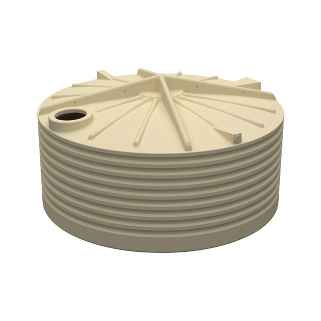 Squat Round Poly Tank 9546L Mountain Blue