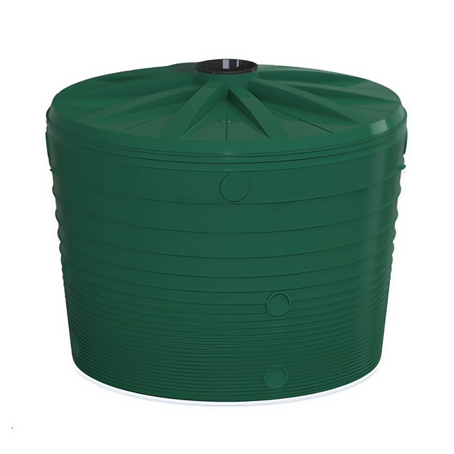 Boabab Round Poly Tank 3000L Off White
