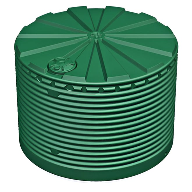 Corrugated Tall Poly Water Tank 22500L Merino
