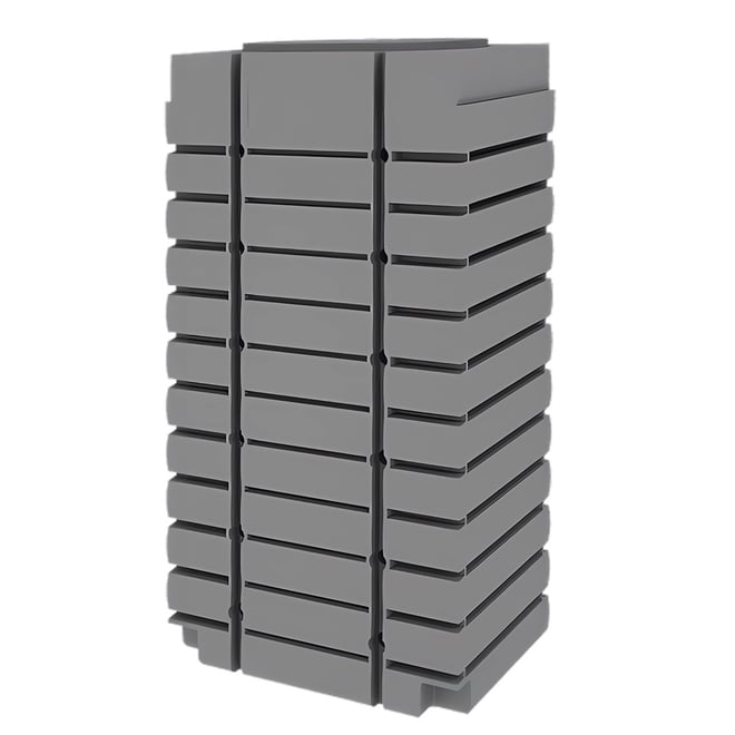 Slimline ThinTank Fat 1333L Black