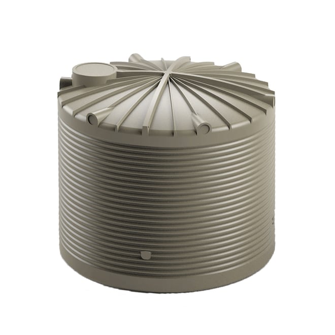 Hybrid Round Poly Tank 10000L Heritage Red