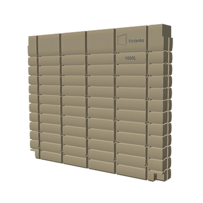 ThinTank S2 Slimline Water Tank 1000L Bronze Olive