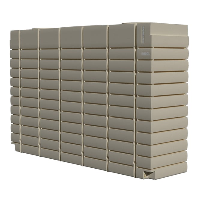 ThinTank Slimline Water Tank 4000L Caulfield Green
