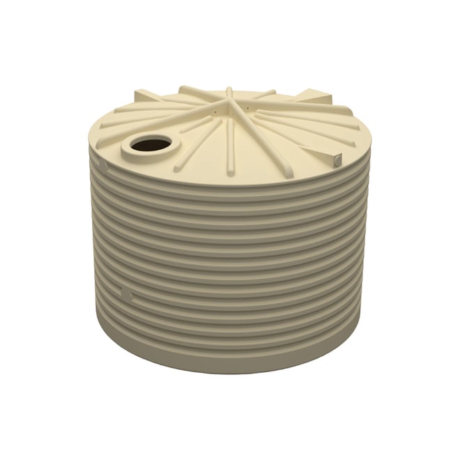 Round Poly Tank 10000L Gully