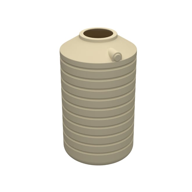 Round Poly Tank 1000L Heritage Red