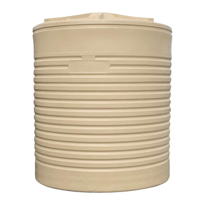 Poly Water Tank 10000L Banyan Brown