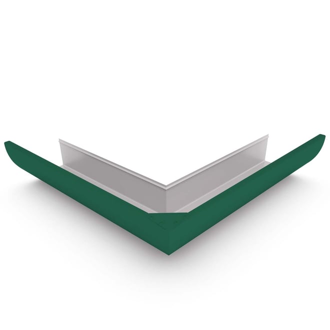 Quarter Round Gutter External Mitre Caulfield Green