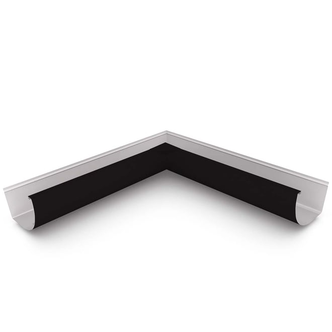 Quarter Round Gutter Internal Mitre Ebony