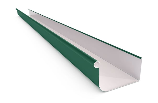 Quad Gutter 115mm Width Colour Caulfield Green