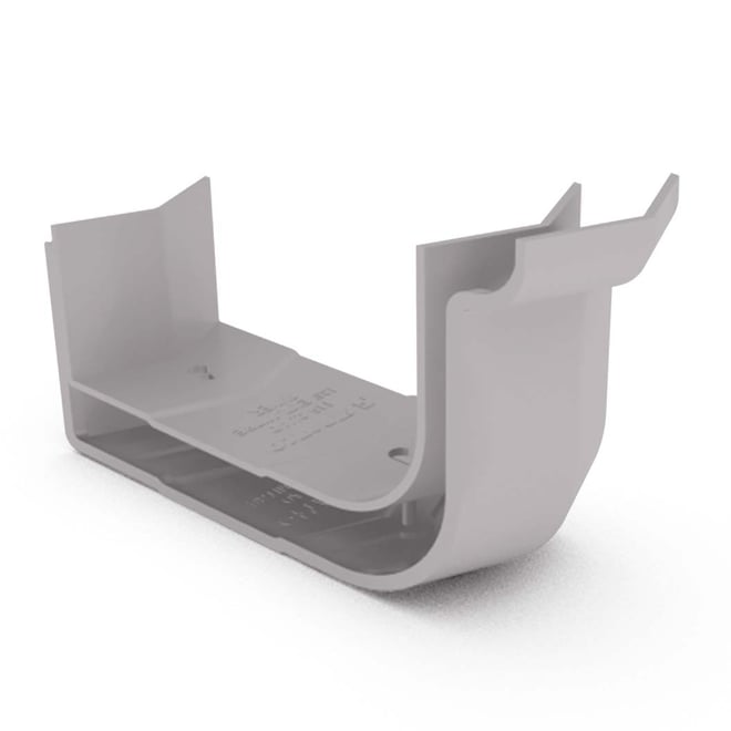 Quad Gutter 115 External Two Piece Cast Angle 135° Birch