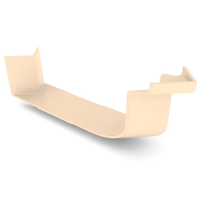 Quad Gutter 115 External Cast Angle 90° Smooth Cream