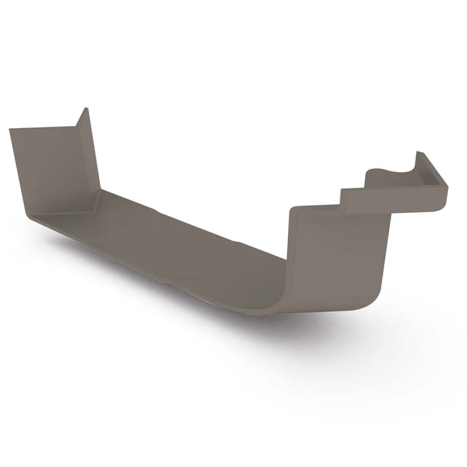 Quad Gutter 115 External Cast Angle 90° Driftwood
