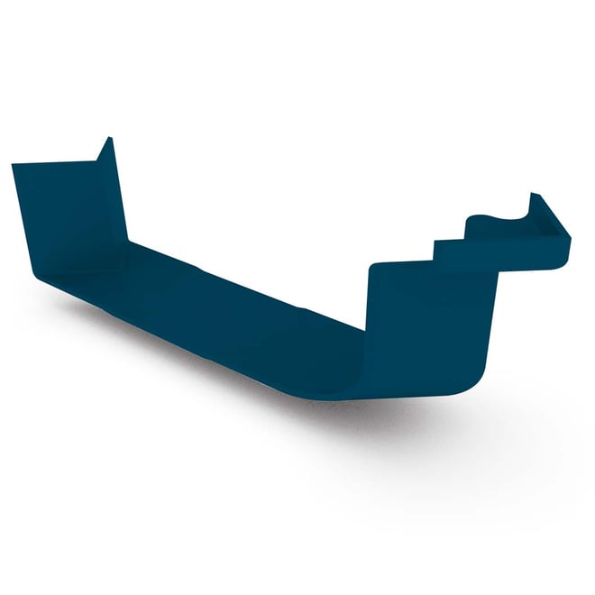 Quad Gutter 115 External Cast Angle 90° Mountain Blue