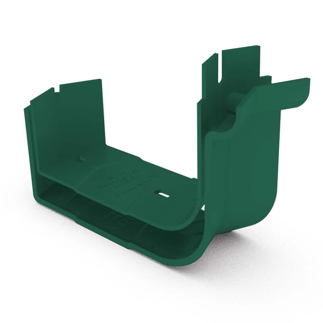Quad Gutter 115 Internal Two Piece Cast Angle 135° Caulfield Green