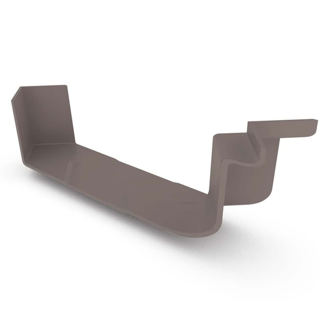 Quad Gutter 115 Internal Cast Angle 90° Banyan Brown