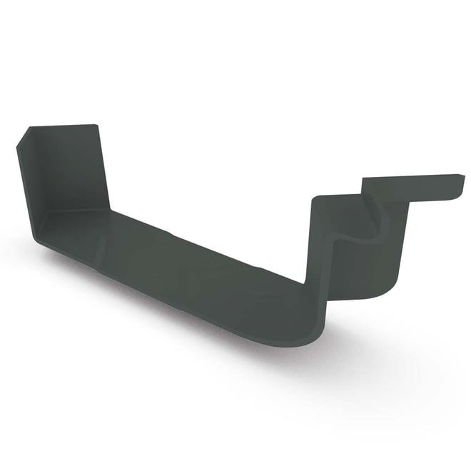 Quad Gutter 115 Internal Cast Angle 90° Slate Grey