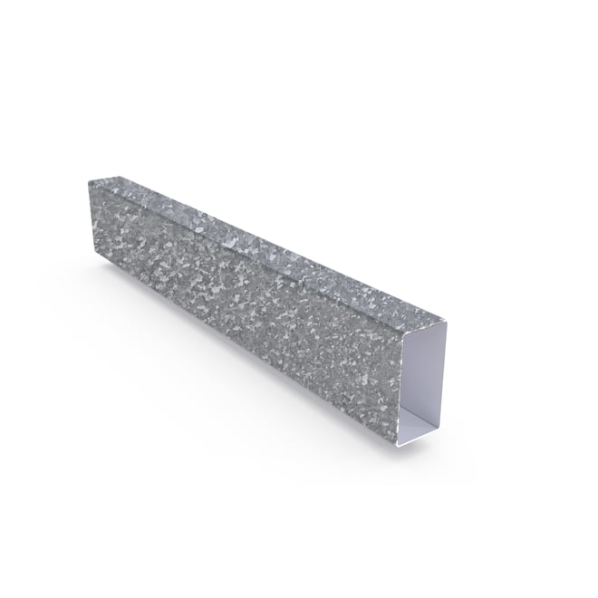 Rectangular Patio Tube 76x38mm 1.6mm BMT Galvanised 3000mm