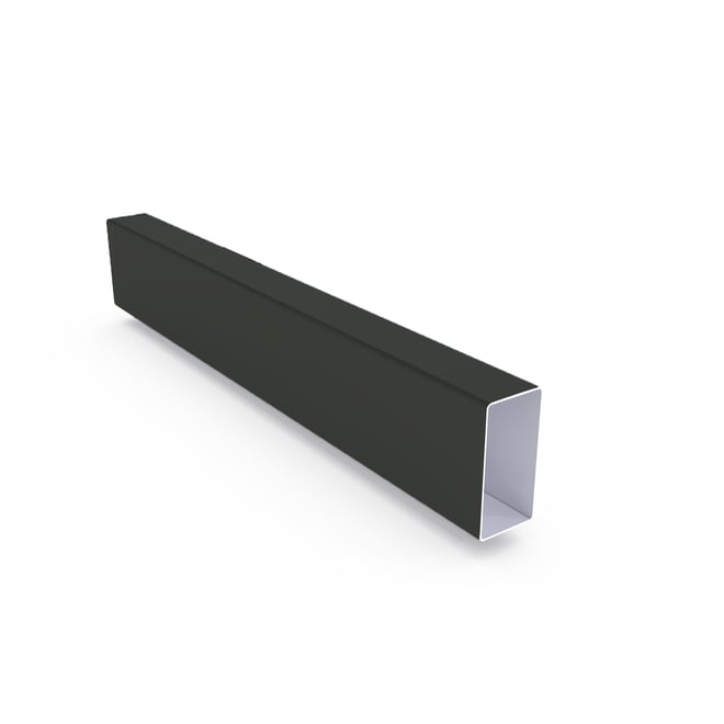 Rectangular Patio Tube 76x38mm 1.6mm BMT Slate Grey 3000mm