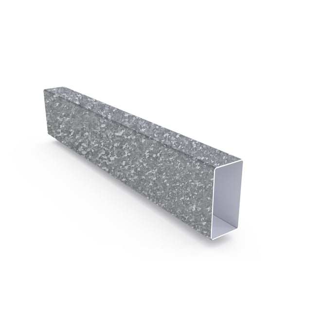 Rectangular Patio Tube 100x50mm 2mm BMT Galvanised 4000mm
