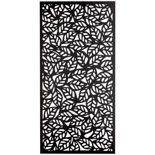 Plastic Screen Tropical Black 2410 x 1205mm