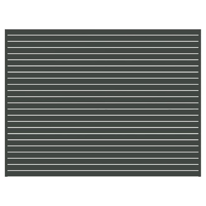 Quickscreen Aluminium Screen-In-A-Box Gun Metal Grey 2400 x 1800mm