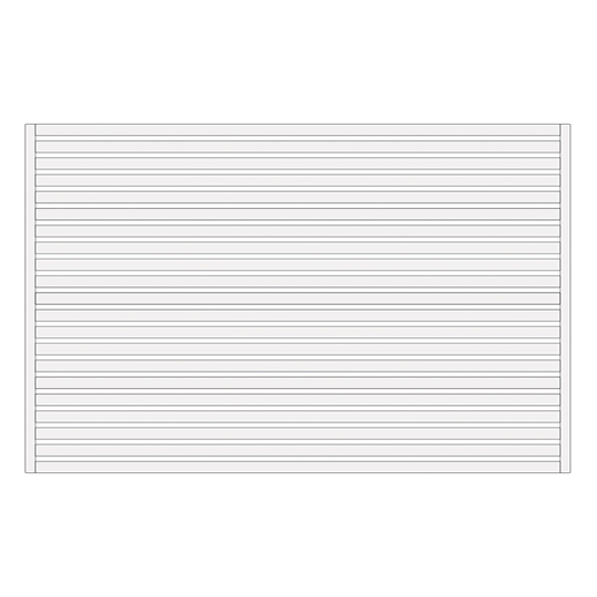 Quickscreen Plus Kit 2400mmW x 1800mmH White