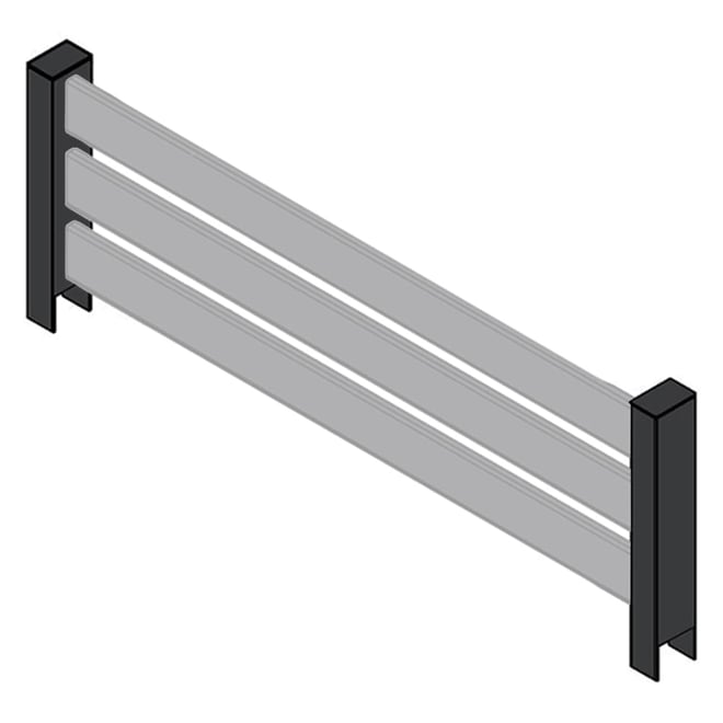 Good Neighbour Screen Top Side Frames Gun Metal Grey