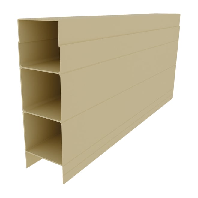 Aluminium Retaining Wall Sleeper Primose 147x50x2345mm
