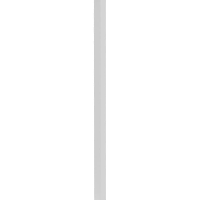 Barr Fence Post 1800mm Pearl White
