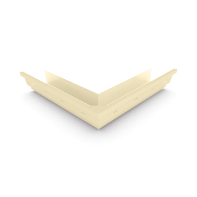 S Gutter External Mitre Smooth Cream