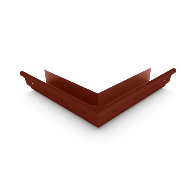 S Gutter External Mitre Heritage Red