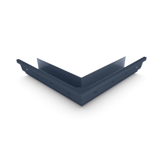 S Gutter External Mitre Mountain Blue