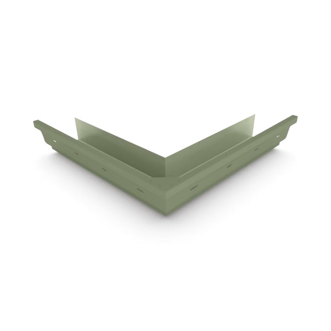 S Gutter External Mitre Mist Green
