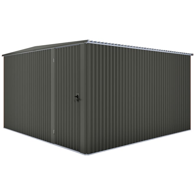 Handi-Mate Hinged Door Shed HM11 Slate Grey