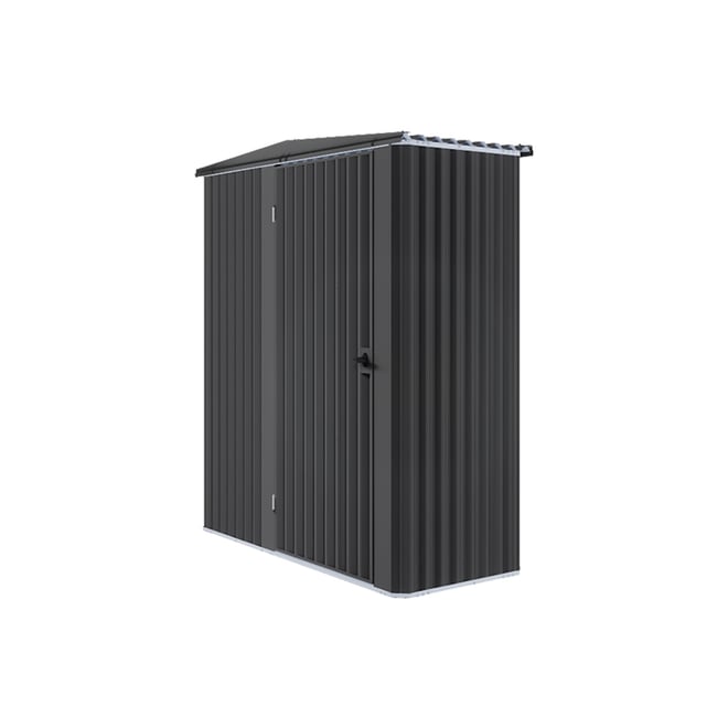 Handi-Mate Hinged Door Shed HM1 Gun Metal Grey