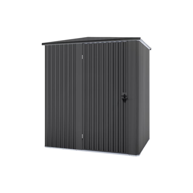 Handi-Mate Hinged Door Shed HM2 Gun Metal Grey